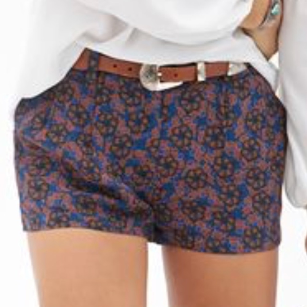 New Sweet 90s Rayon Sailor Button-front Shorts